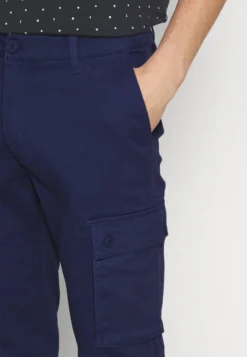 Pier One Cargo Trousers - Dark Blue -Pier One 0421cd9eca6542ec9db21a80266b36a1 scaled