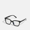 Pier One Unisex - Blue Light Glasses - Black