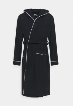 Pier One Dressing Gown - Dark Blue/White