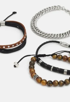 Pier One 4 Pack - Bracelet - Silver-Coloured -Pier One 160a55536e024fbc8ff5de3525191522 scaled