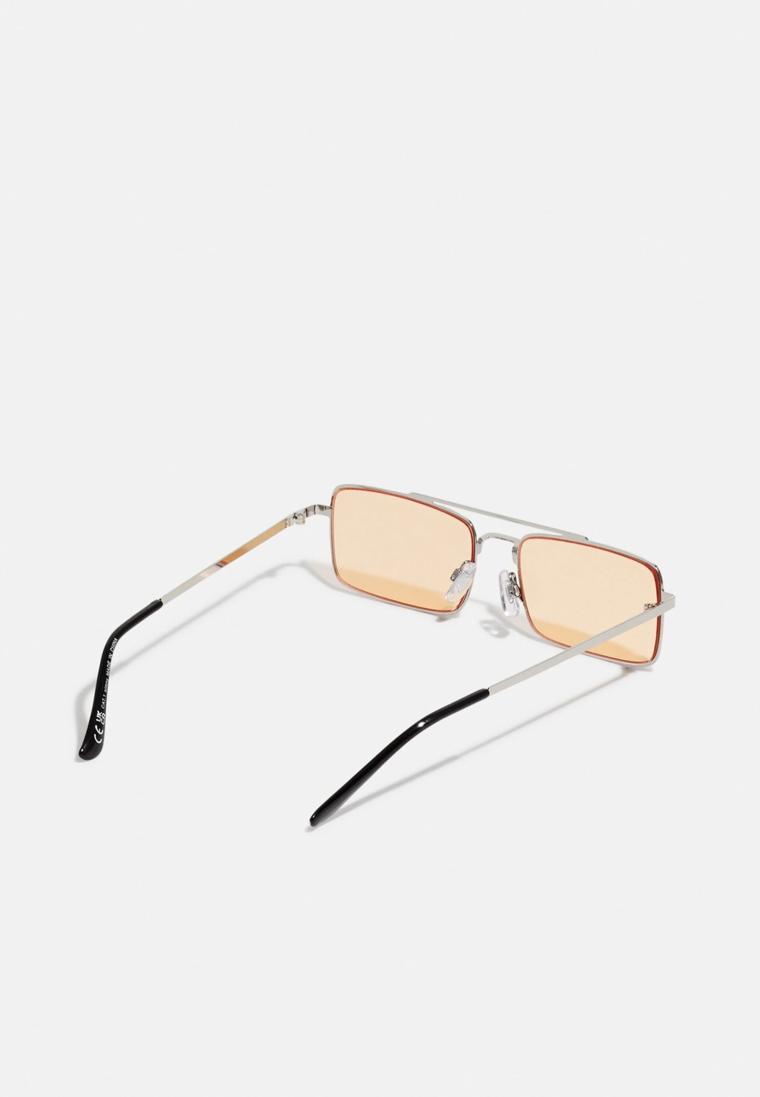 Pier One Unisex - Sunglasses - Silver-Coloured, Orange 2 Pier One Unisex - Sunglasses - Silver-Coloured, Orange - Image 2