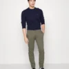 Pier One 2 Pack - Chinos - Black/Olive