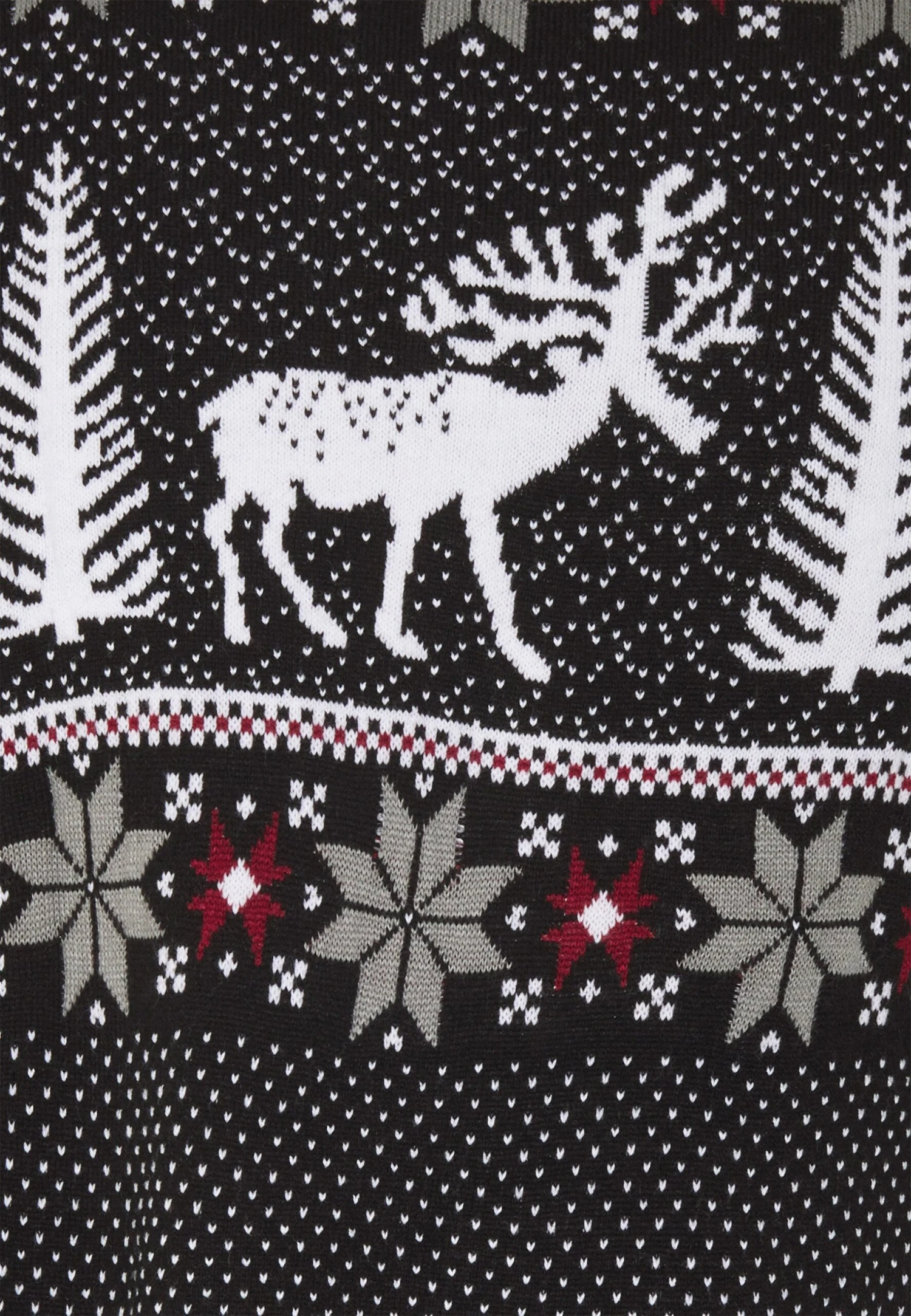 Pier One Wintery Christmas Jumper- Jumper - Black 3 Pier One Wintery Christmas Jumper- Jumper - Black - Image 3