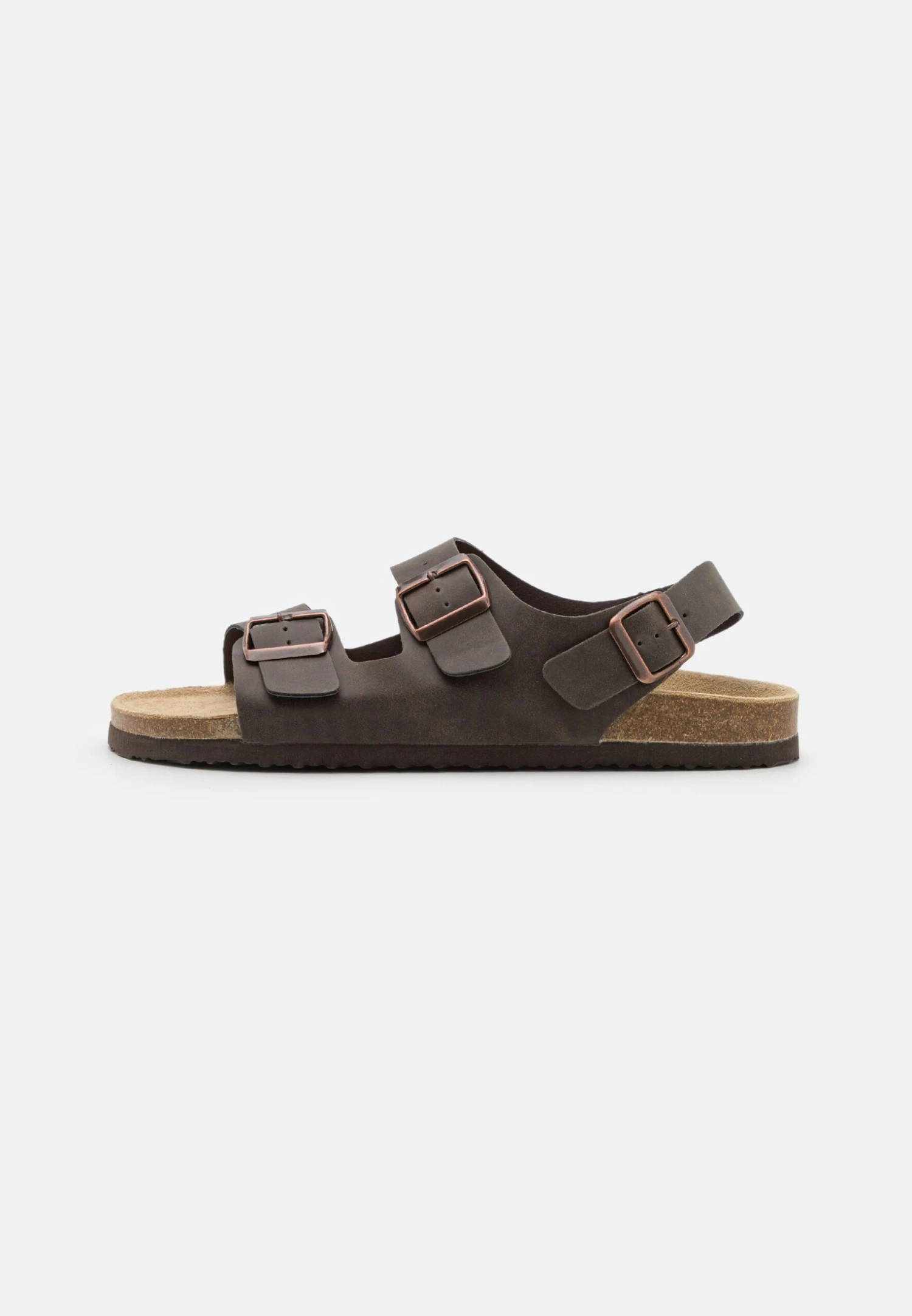 Pier One Unisex - Sandals - Dark Brown 1 Pier One Unisex - Sandals - Dark Brown