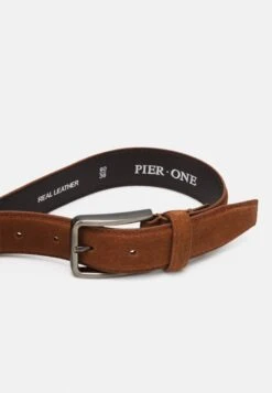 Pier One Leather Unisex - Belt - Cognac -Pier One 2a7a4da287ac4e3aa1f4ad0c94503e0d scaled