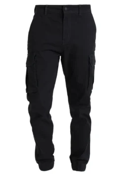 Pier One Cuffed Skinny Trouser- Cargo Trousers - Black -Pier One 3432277f4bf94e71956181ab1ee213e5