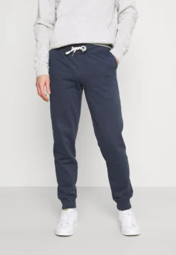 Pier One 2 Pack - Tracksuit Bottoms - Mottled Light Grey/Mottled Dark Blue -Pier One 349b497c56204b4e8b971dc3dc920c4c scaled