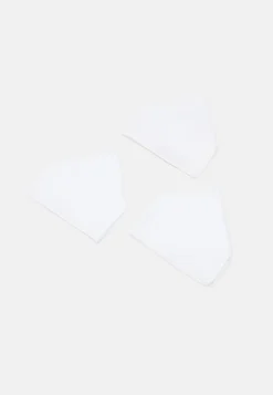 Pier One Cotton 3 Pack - Pocket Square - White