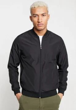 Pier One Bomber Jacket - Black