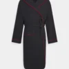Pier One Dressing Gown - Black/Red