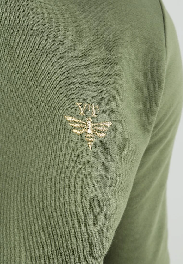 Pier One Hoodie - Khaki 6 Pier One Hoodie - Khaki - Image 6