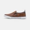 Pier One Unisex - Trainers - Cognac