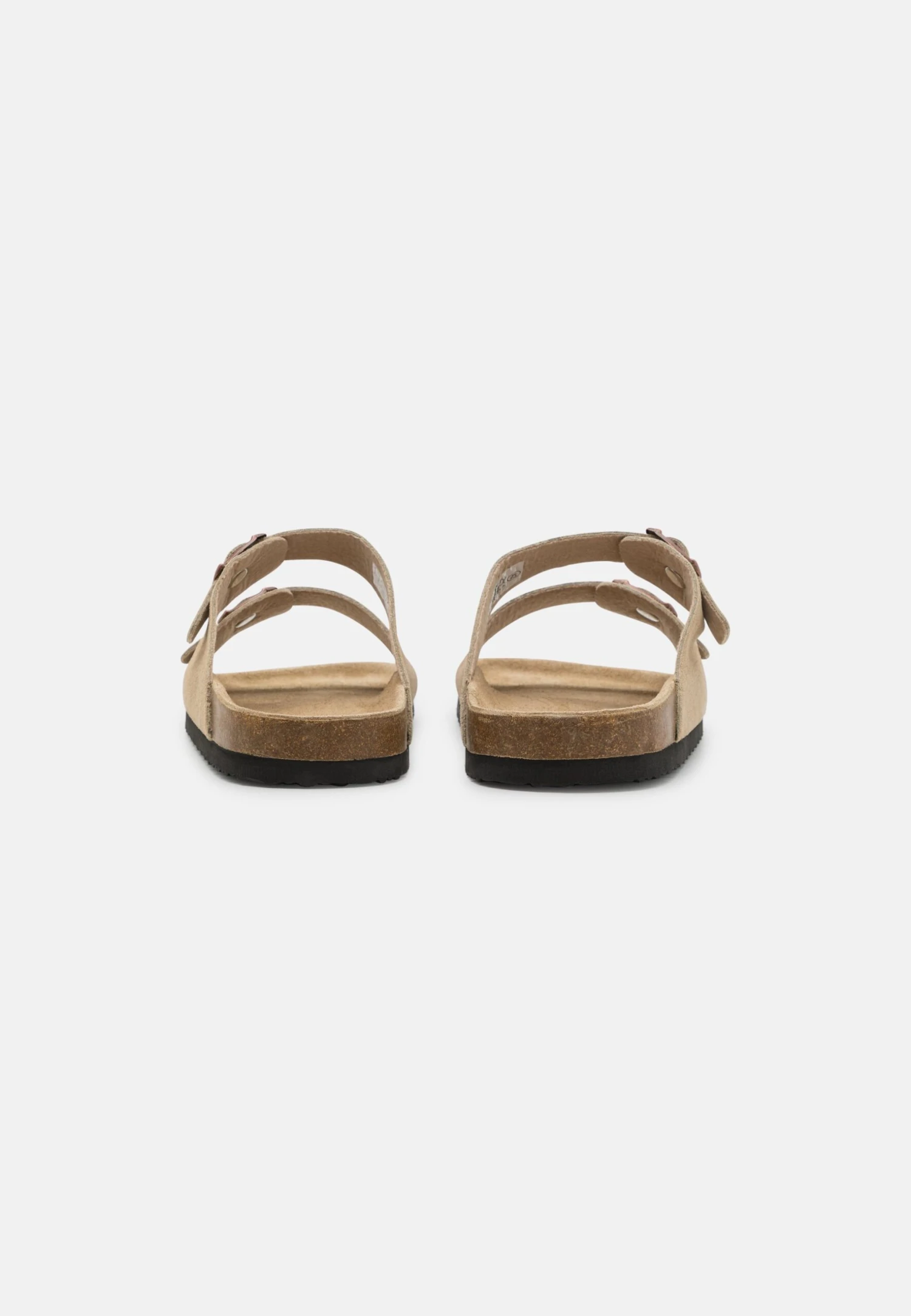 Pier One Leather Unisex - Slippers - Beige 3 Pier One Leather Unisex - Slippers - Beige - Image 3