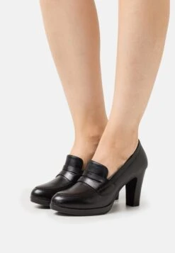 Pier One Leather- Classic Heels - Black