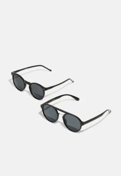Pier One Unisex 2 Pack - Sunglasses - Black