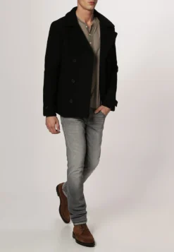 Pier One Short Coat - Black