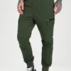 Pier One Cargo Trousers - Dark Green