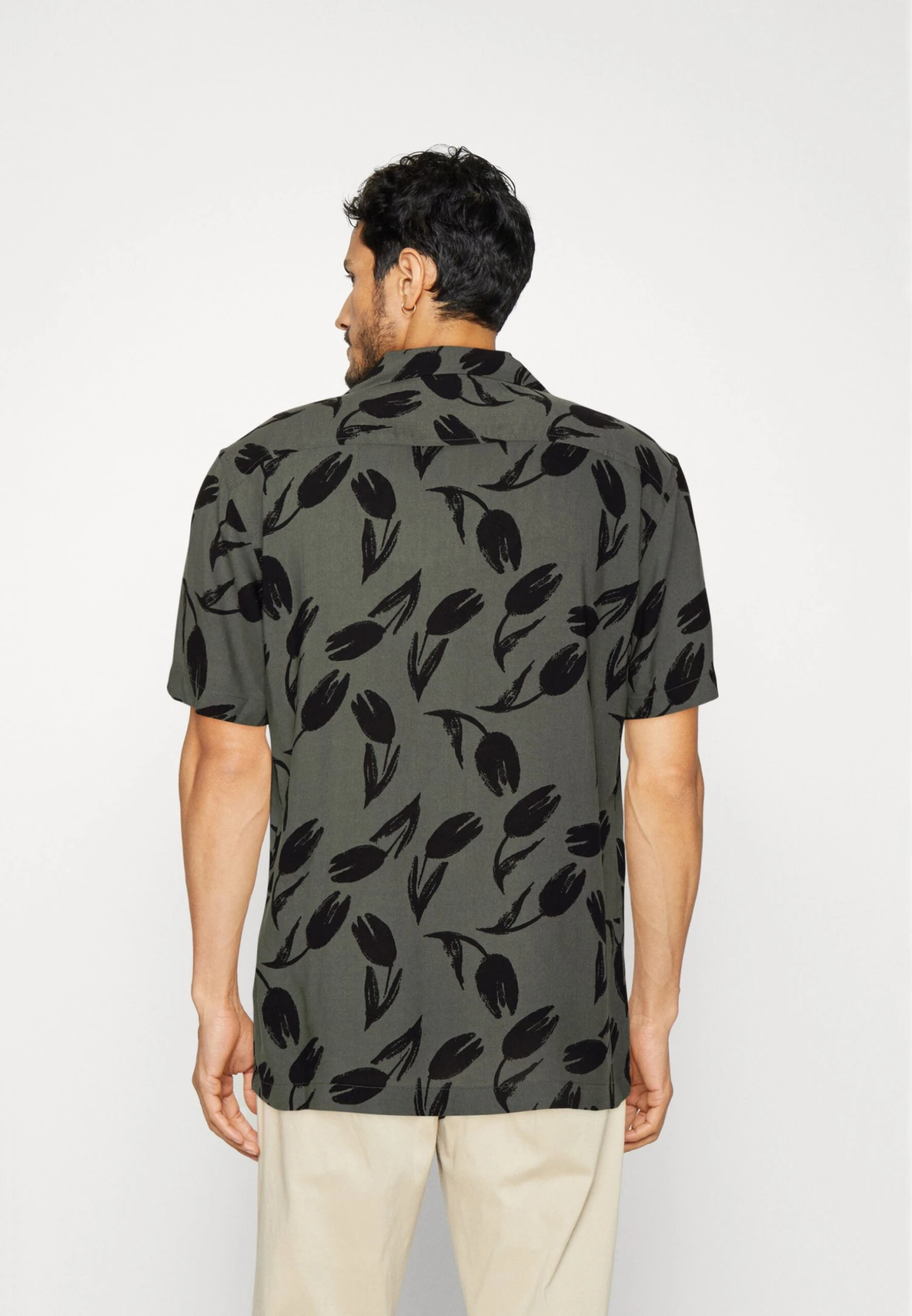 Pier One Shirt - Olive 3 Pier One Shirt - Olive - Image 3