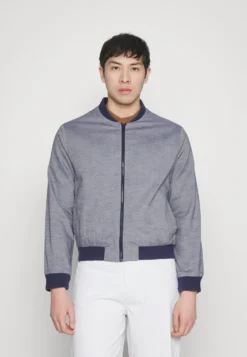 Pier One Bomber Jacket - Dark Blue