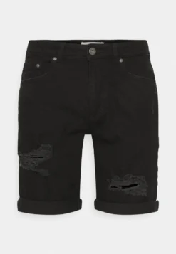 Pier One Denim Shorts - Black