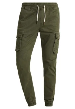 Pier One Cargo Trousers - Khaki -Pier One 6b0ed0ef74c34e0092edf80f1f387d8b