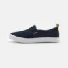 Pier One Unisex - Slip-Ons - Dark Blue