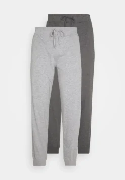 Pier One 2 Pack - Pyjama Bottoms - Mottled Dark Grey/Mottled Grey -Pier One 7438e3af94d84f41a7e5cef68ab55737 scaled