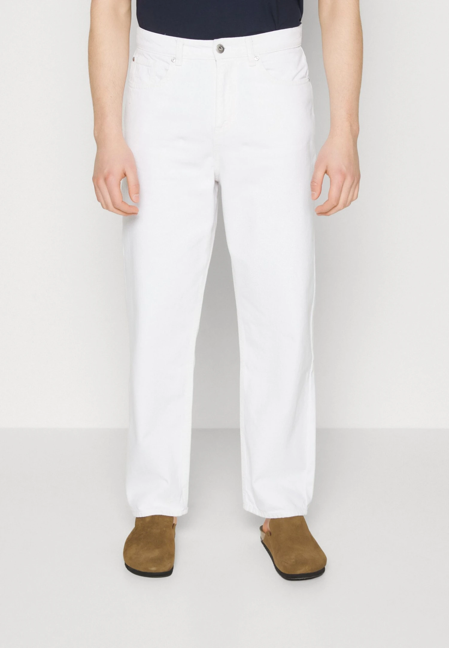 Pier One Relaxed Fit Jeans - White 1 Pier One Relaxed Fit Jeans - White