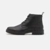 Pier One Lace-Up Ankle Boots - Black