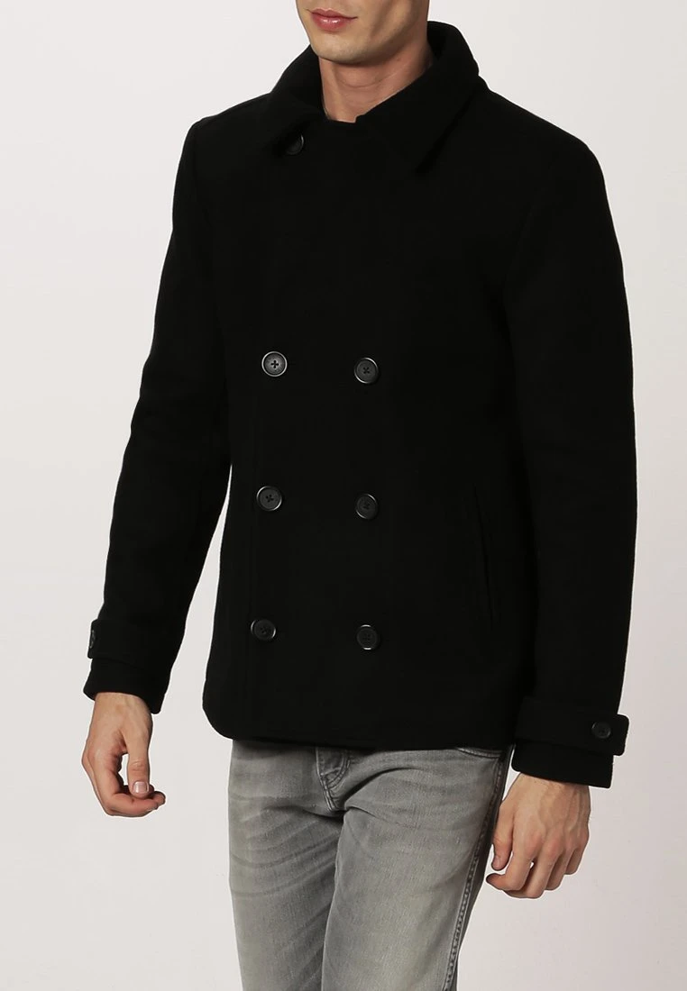 Pier One Short Coat - Black 3 Pier One Short Coat - Black - Image 3