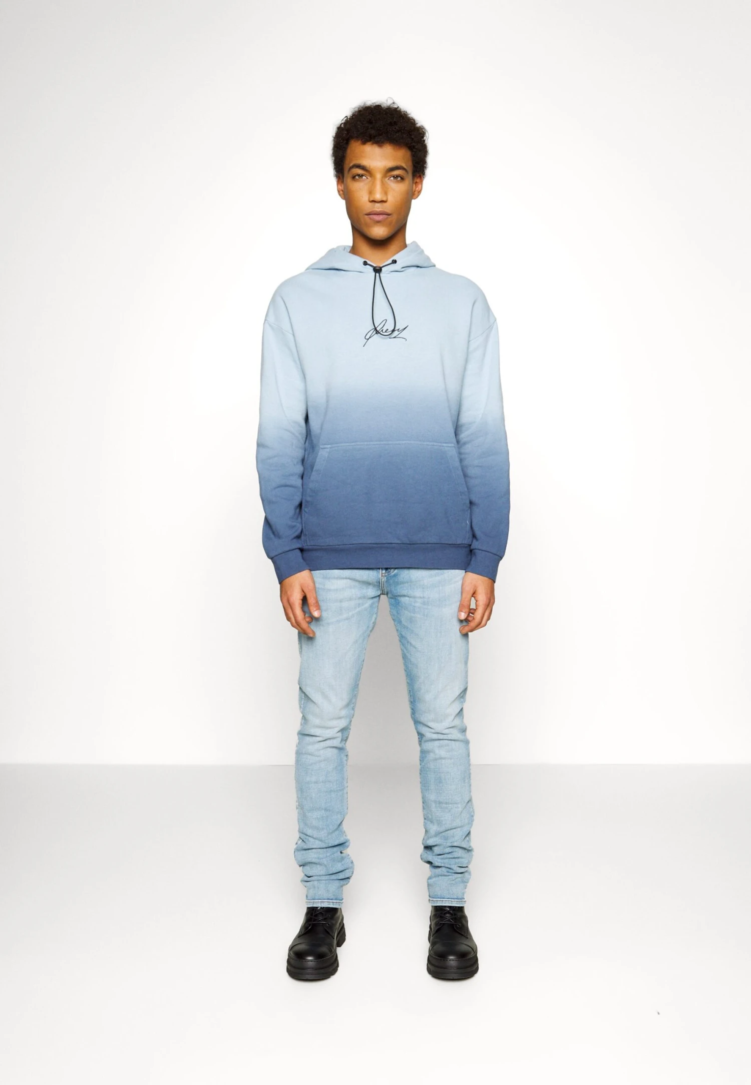 Pier One Sweatshirt - Blue 2 Pier One Sweatshirt - Blue - Image 2