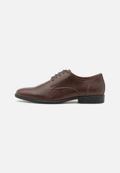 Pier One Smart Lace-Ups - Dark Brown