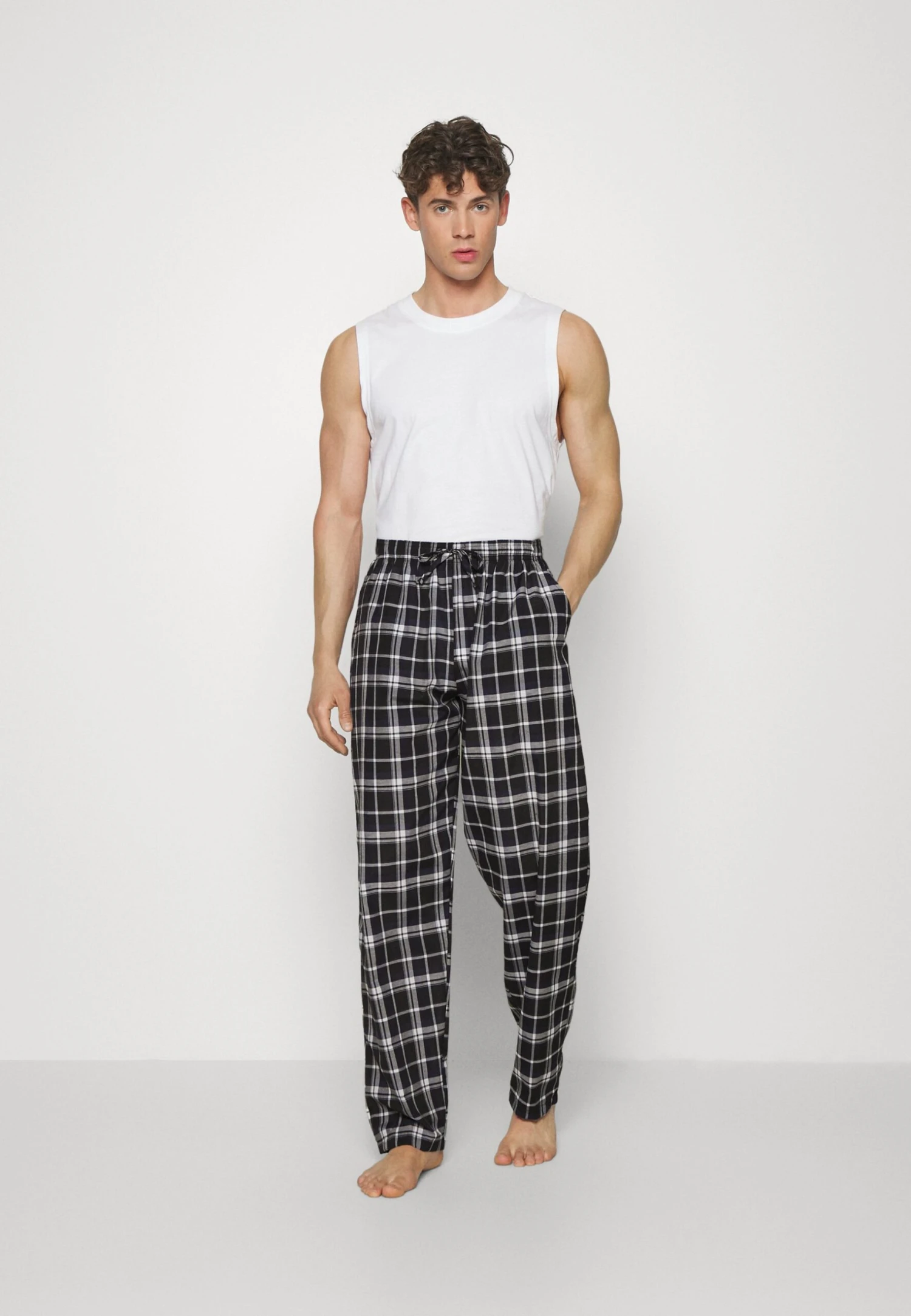 Pier One 2 Pack - Pyjama Bottoms -Dark Blue 1 Pier One 2 Pack - Pyjama Bottoms -Dark Blue