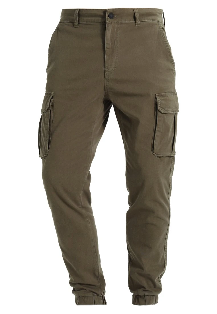 Pier One Cuffed Skinny Trouser- Cargo Trousers - Khaki 7 Pier One Cuffed Skinny Trouser- Cargo Trousers - Khaki - Image 7