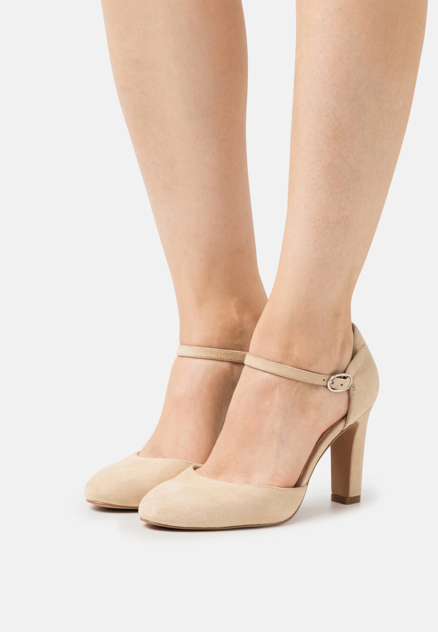 Pier One Leather- Classic Heels - Beige 1 Pier One Leather- Classic Heels - Beige