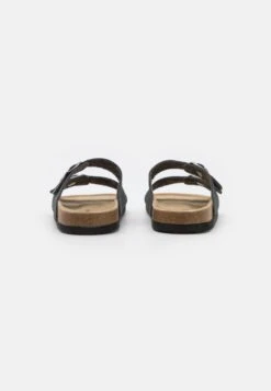 Pier One Leather Unisex - Slippers - Dark Grey -Pier One 92093388ab124f219ba0df294f82bab7 scaled