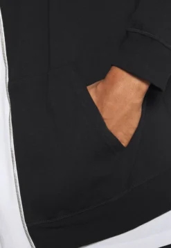 Pier One Zip-Up Sweatshirt - Black -Pier One 935b79fd2edc4cefba647fe813f0d56f scaled