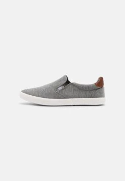 Pier One Unisex - Slip-Ons - Dark Grey