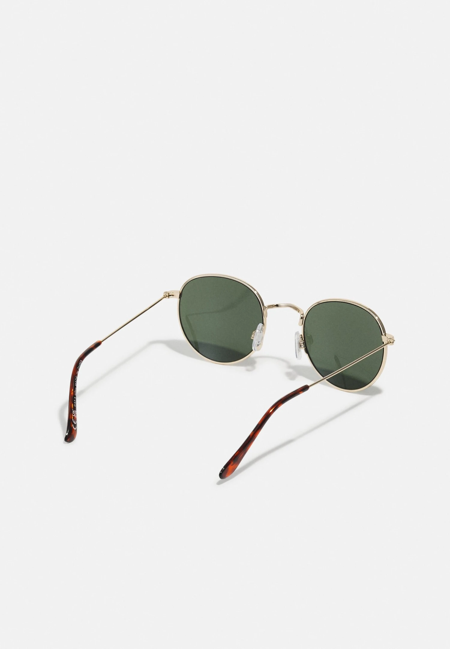 Pier One Unisex - Sunglasses - Gold-Coloured/Green 2 Pier One Unisex - Sunglasses - Gold-Coloured/Green - Image 2