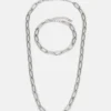 Pier One Set - Necklace - Silver-Coloured