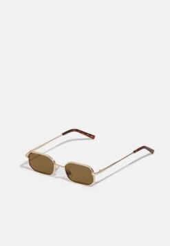 Pier One Unisex - Sunglasses - Gold-Coloured/Brown
