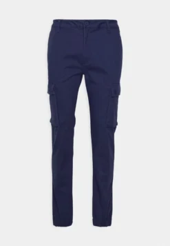 Pier One Cargo Trousers - Dark Blue -Pier One a73a958df532410fbc1a786b8905fbe3 scaled