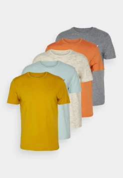 Pier One 5 Pack - Basic T-Shirt - Mottled Dark Blue/Yellow/Orange 14 Pier One 5 Pack - Basic T-Shirt - Mottled Dark Blue/Yellow/Orange -Pier One a9463ec31e2a480bba9bdea27879d063 scaled