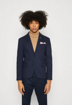 Pier One Blazer Jacket - Dark Blue