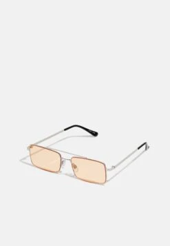 Pier One Unisex - Sunglasses - Silver-Coloured, Orange