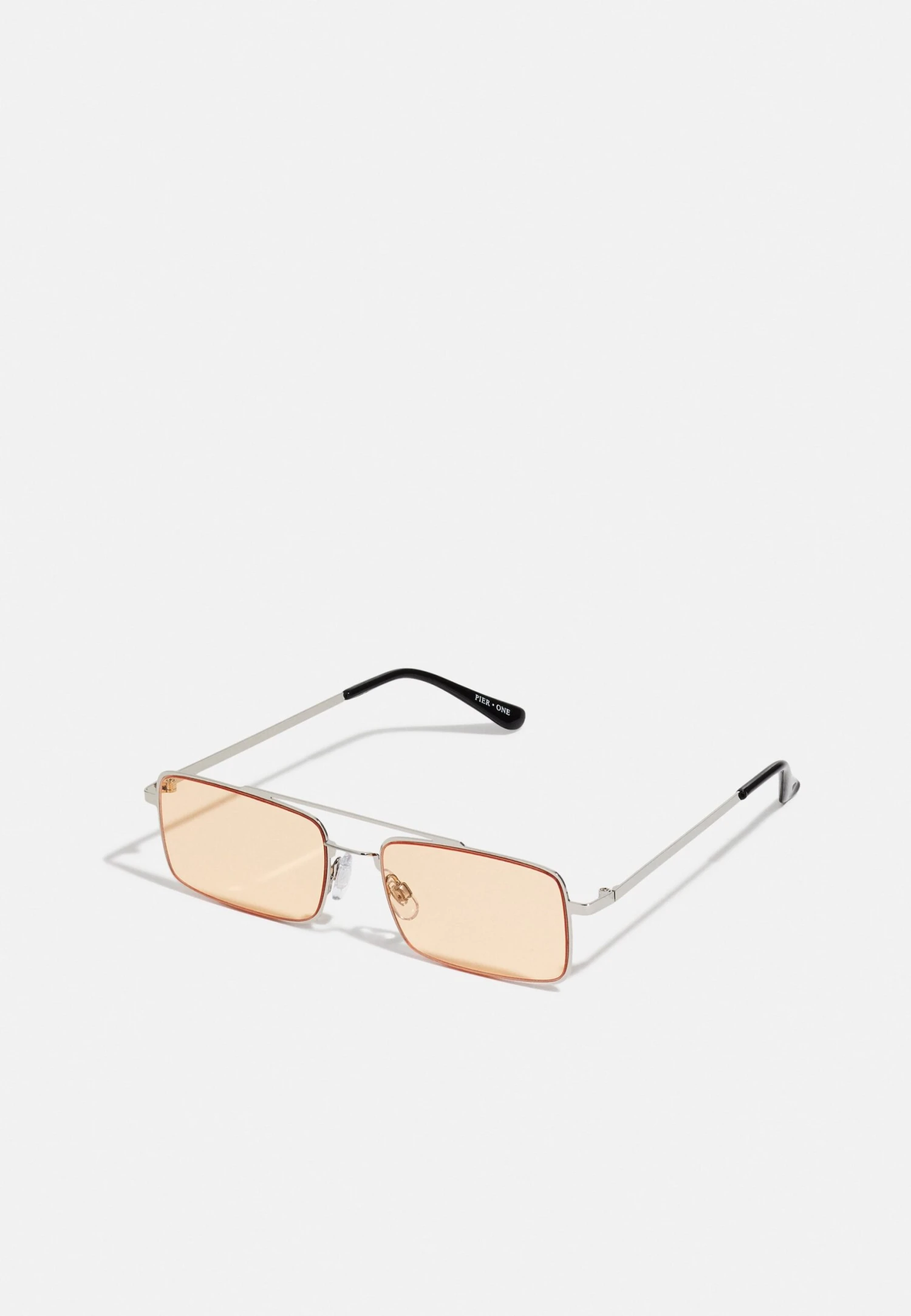 Pier One Unisex - Sunglasses - Silver-Coloured, Orange 1 Pier One Unisex - Sunglasses - Silver-Coloured, Orange