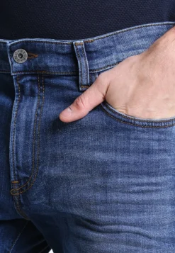 Pier One Straight Leg Jeans - Mid Blue -Pier One b86dfcaf98354d35b01b30966e418ca1