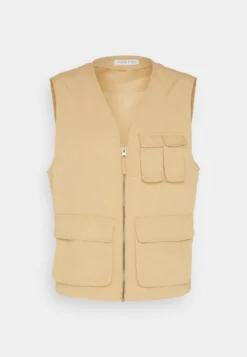 Pier One Waistcoat - Tan -Pier One bea11cf259644319acacea296c66fde9 scaled