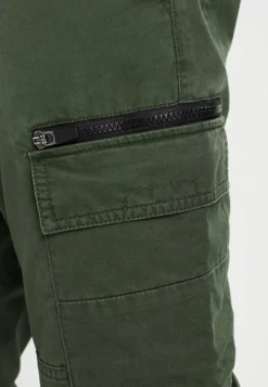 Pier One Cargo Trousers - Dark Green -Pier One c09213f9c49144359506b21a8ab774db
