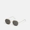 Pier One Unisex - Sunglasses - Gold-Coloured/Black